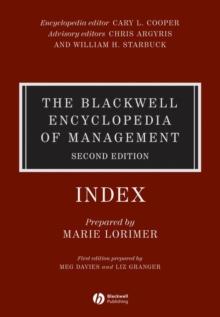 Blackwell Encyclopedia of Management