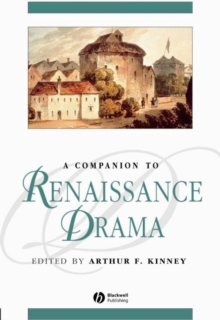 Image for A Companion to Renaissance Drama
