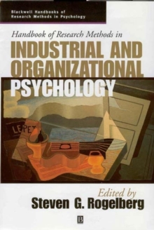 Image for Handbook of research methods in industrial and organizational psychology
