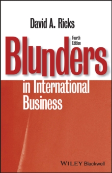 Image for Blunders in International Business