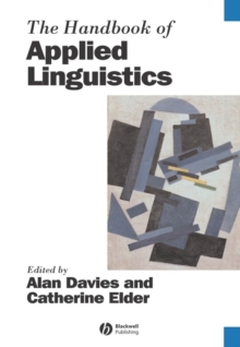Image for The Handbook of Applied Linguistics