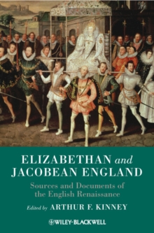 Image for Elizabethan and Jacobean England  : sources and documents of the English Renaissance