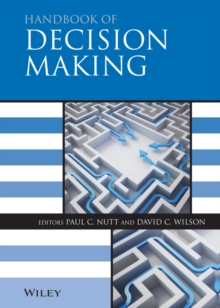 Image for Handbook of decision making