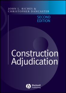 Image for Construction adjudication
