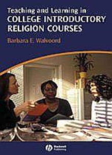 Image for Teaching and learning in college introductory religion courses