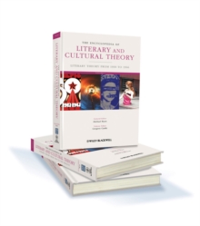 Image for The Encyclopedia of Literary and Cultural Theory, 3 Volume Set