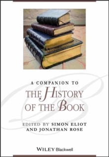 Image for A Companion to the History of the Book