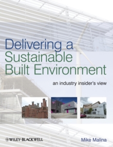 Image for Delivering sustainable buildings  : an industry insider's view