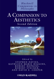 Image for A Companion to Aesthetics