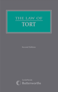 Image for The Law of Tort (Part of Butterworths Common Law Series)