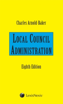 Image for Arnold-Baker: Local Council Administration