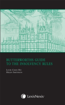 Image for Butterworths guide to the insolvency rules