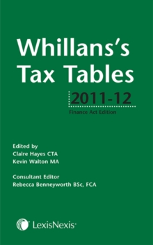 Image for Whillans's Tax Tables 2011-12