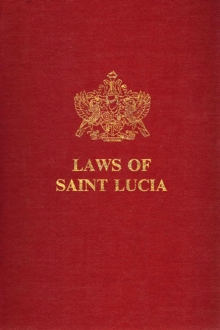 Image for Laws of Saint Lucia Complete Set