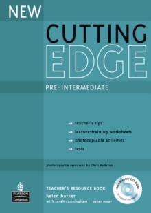 Image for New Cutting Edge Pre-Intermediate Teachers Book and Test Master CD-Rom Pack