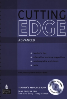 Image for New Cutting Edge Advanced Teachers Book and Test Master CD-Rom Pack