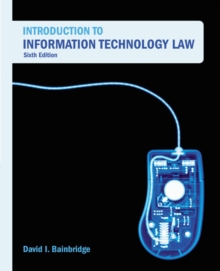 Image for Introduction to information technology law