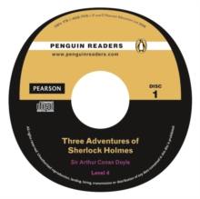 Image for "Three Adventures of Sherlock Holmes" Book/CD Pack