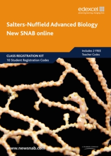 Image for Salters Nuffield Advanced Biology AS Online Website Pin Code 10 Pack