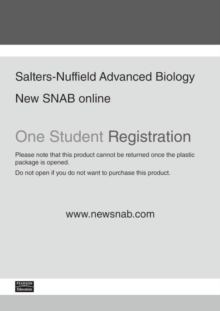 Image for Salters Nuffield Advanced Biology AS Online Website Pin Code Single