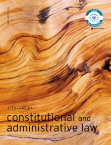 Image for Constitutional and Administrative Law