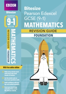 Image for BBC Bitesize Edexcel GCSE (9-1) Maths Foundation Revision Guide inc online edition - 2023 and 2024 exams