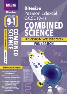 Image for BBC Bitesize Edexcel GCSE (9-1) Combined Science Foundation Revision Workbook - 2023 and 2024 exams