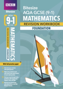 Image for BBC Bitesize AQA GCSE (9-1) Maths Foundation Revision Workbook - 2023 and 2024 exams