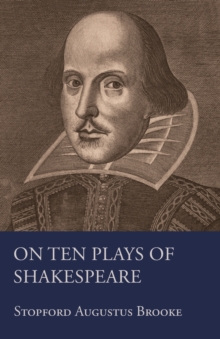 Image for On Ten Plays Of Shakespeare