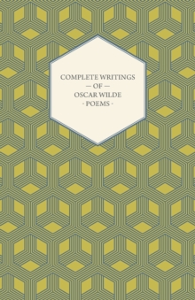 Image for Complete Writings Of Oscar Wilde - Poems
