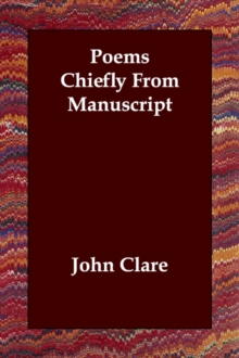Image for Poems Chiefly From Manuscript