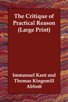 Image for The Critique of Practical Reason