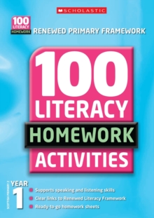 Image for 100 Literacy Homework Activities: Year 1