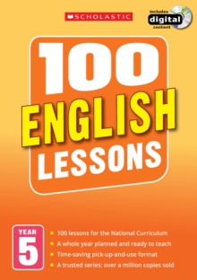 Image for 100 English lessons  : 2014 curriculumYear 5