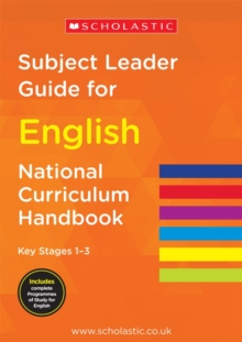 Image for Subject leader guide for English: Key Stage 1-3