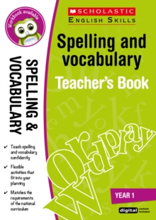 Image for Spelling and vocabularyYear 1