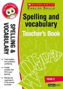 Image for Spelling and Vocabulary Teacher's Book (Year 5)