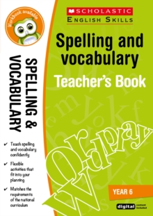 Image for Spelling and vocabularyYear 6