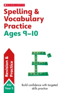 Image for Spelling and Vocabulary Practice Ages 9-10