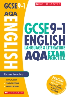 Image for English language and literature: Exam practice book for AQA