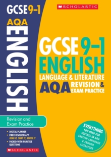 Image for English language and literature: Revision and exam practice book for AQA