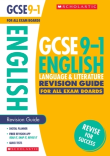 Image for English language and literature: Revision guide for all boards