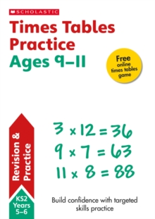 Image for National Curriculum times tables: Workbook ages 9-11