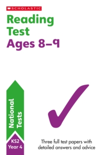 Image for Reading Tests Ages 8-9