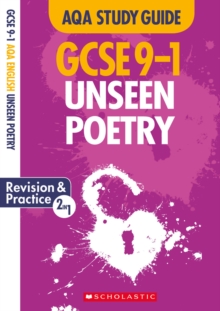 Image for Unseen poetry AQA English literature