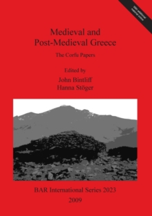 Image for Medieval and Post-Medieval Greece