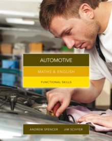 Image for Maths & English for automotive  : graduated exercises and practice exam