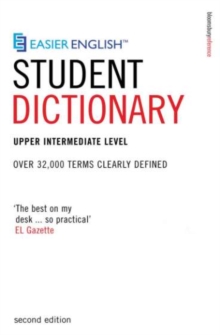 Image for Easier English student dictionary
