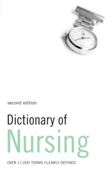 Image for Dictionary of nursing.