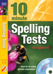 Image for 10 minute spelling tests for ages 5-6